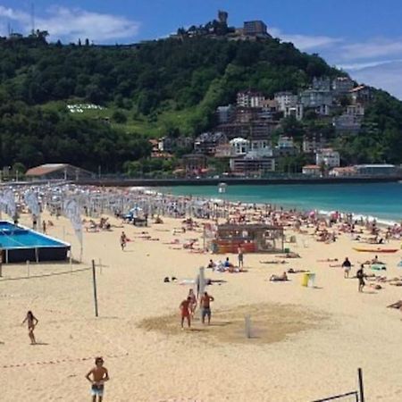 Apartamento A 5Min De La Playa De Ondarreta 산세바스티안 외부 사진
