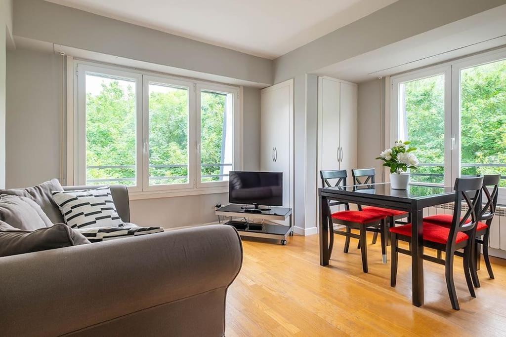 Apartamento A 5Min De La Playa De Ondarreta 산세바스티안 외부 사진
