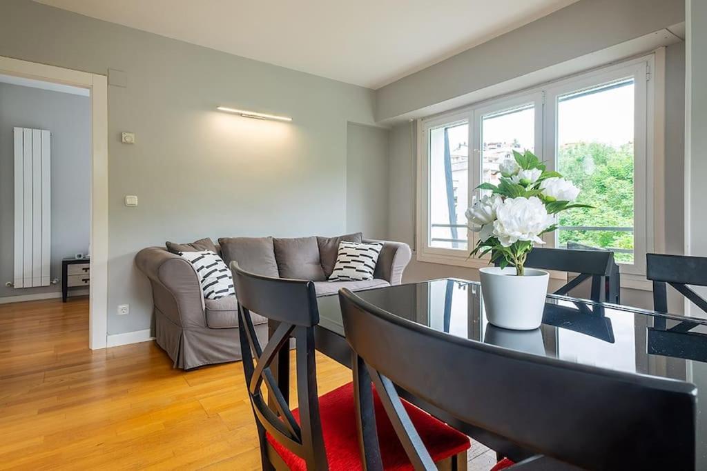 Apartamento A 5Min De La Playa De Ondarreta 산세바스티안 외부 사진